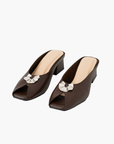 Linda Shoes in Dark Coco