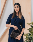 Medium Solace Bag in Dark Coffee