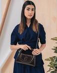 Medium Solace Bag in Dark Coffee