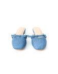 Dipta Denim Mules in Denim Blue