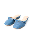 Dipta Denim Mules in Denim Blue