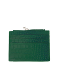 Teo Small Wallet in Emerald Green