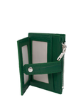 Teo Small Wallet in Emerald Green