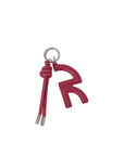 Tiny R Charms in Burgundy