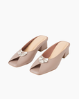 Linda Shoes in Latte