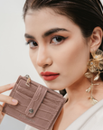 Teo Small Wallet in Light Brown
