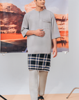 Zayan Set Summeraya 2026 in Light Grey