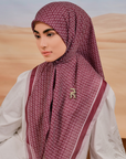Mori Scarve in Mulberry