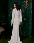 Nuri Bridal Kurung Modern in Off White