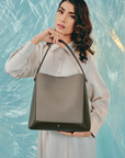 Dumma Hobo Bag in Olive
