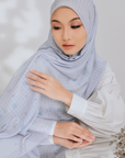 Hanami Shawl in Powder Blue