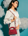 Mini Solace Bag in Cherry