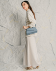 Leo Denim Bag in Sandwash