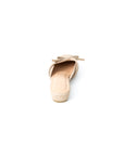 Dipta Denim Mules in Sandy Beige