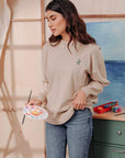 Stardust Sweater in Beige