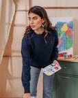 Stardust Sweater in Blue