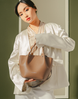 Tikka Tote Bag in Tanskin