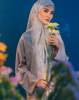 Bunga Scarves Collection in Orchid