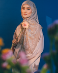 Bunga Scarves Collection in Petunia