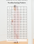 Wardina Bridal Modern Kurung in Off-White