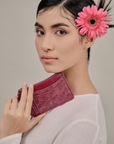 Jimoo Wallet in Wine