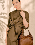 Olma Bag in Wood Brown