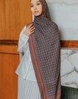 Anora Shawl in Brick Brown