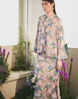 Kirana Modern Kurung Summeraya 2025 in Light Peach