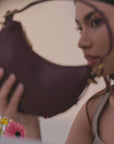Aero Mini Bag in Dark Burgundy