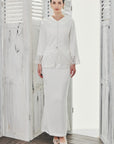 Fahara Modern Kebaya in Off White