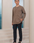 Arjuna Modern Kurta Summeraya in Seaweed