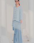 Della Modern Kurung Summeraya in Sky Blue