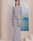 Lela Kebaya Modern Kurung Summeraya in Dusty Lilac