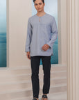 Arjuna Modern Kurta Summeraya in Sky