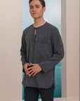 Arjuna Modern Kurta Summeraya in Grey