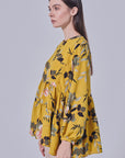 Daisy Tier Top Printed In Venom