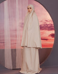 Faith Prayer Veil in Champagne (non-heat technology).