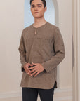 Arjuna Modern Kurta Summeraya in Seaweed