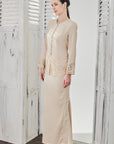 Fahara Modern Kebaya in Champagne