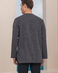 Arjuna Modern Kurta Summeraya in Grey