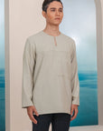 Arjuna Modern Kurta Summeraya in Olive