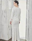 Fahara Modern Kebaya in Off White