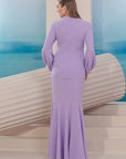 Lana Modern Kurung Summeraya in Lilac