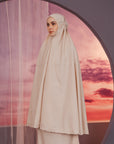 Faith Prayer Veil in Champagne (non-heat technology).
