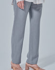 Odda Straight Cut Pants in Grey