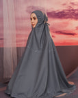 Faith Prayer Veil in Grey (non-heat technology)