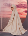 Faith Prayer Veil in Champagne (non-heat technology).