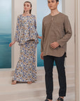 Arjuna Modern Kurta Summeraya in Seaweed