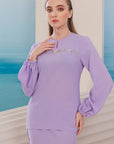 Lana Modern Kurung Summeraya in Lilac