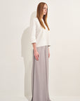 Rico Rinaldi Resort 2020 Palazzo Pants in Cool Grey